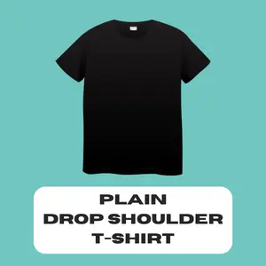 Customize Drop Shoulder T-Shirt (3)