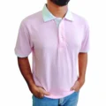 Premium Polo Shirt Lite Pink 1