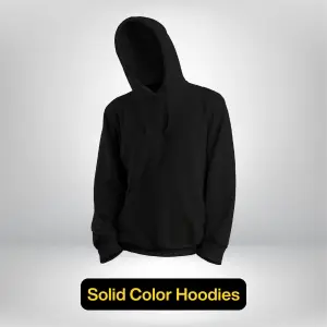 Solid Color Hoodies