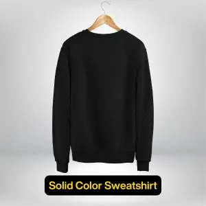 Solid Color Sweatshirt