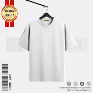 Mens Premium Blank Drop Shoulder T-Shirt C-2450 Baggy Fit