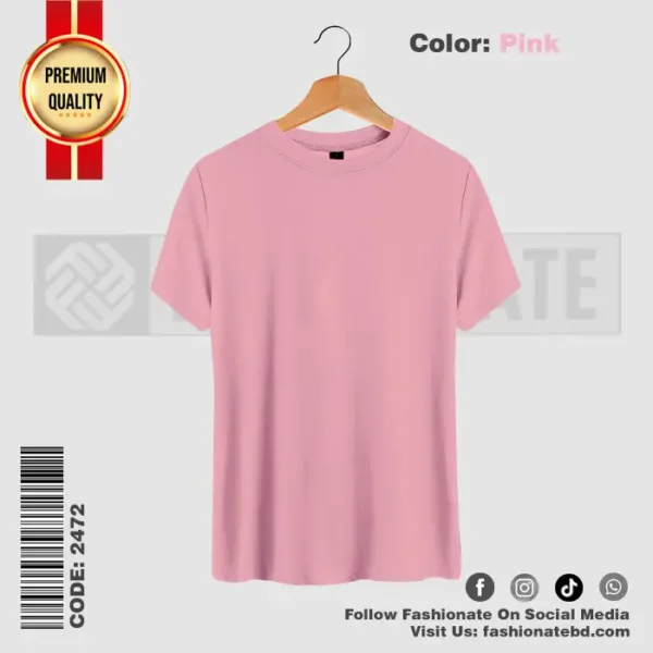 Mens Premium Blank T-Shirts C-2472 – Regular Fit Cotton Tee