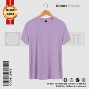 Mens Premium Blank T-Shirts C-2476 – Regular Fit Cotton Tee