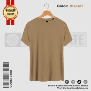 Mens Premium Blank T-Shirts C-2482 – Regular Fit Cotton Tee