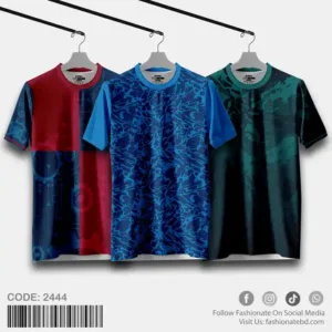 Mens Premium Sports Active Wear T-Shirt C-2444 Combo Offer